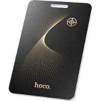 Hoco Locator kompatibel mit Apple Find My Kartenform E92 schwarz