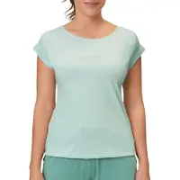 Venice beach T-Shirt "T-SHIRT WONDER", Damen, Gr. M (40), grün (peppermint), Obermaterial: 47% Baumwolle, 47% Modal, 6% Elasthan, Shirts T-Shirt, mit Kurzarm, aus Baumwolle, Modal und Elasthan