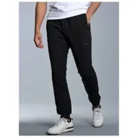 Trigema Sweathose "Sweathose", Herren, Gr. M, US-Größen, schwarz, Sweatware, 70% Baumwolle, 30% Polyester, Hosen Sweathose
