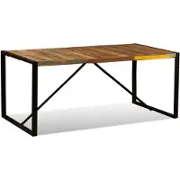 Syfax Esstisch Altholz Massiv 180 cm