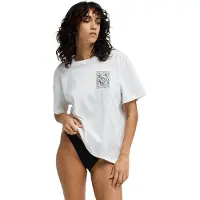 Billabong T-Shirt "Always Looking", Damen, Gr. XS, weiß, Obermaterial: 100% Baumwolle., Shirts T-Shirt