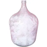 Creativ home Dekovase "Vase", rosa, H:56cm Ø:37cm, Vasen, Dekovase, mit durchbrochenem Design