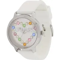 GUESS Damenarmbanduhr GW0998L1 Silber/Weiß
