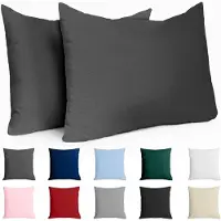OEM Kuschelhüllen 40x80cm Anthrazit Baumwolle dichtgewebt