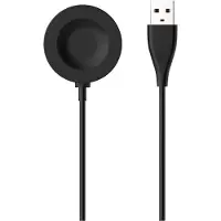 FIXED Induktives Ladegerät für Huawei Watch GT 5/5 Pro/4/ 4 Pro/3/3 Pro/2 Pro, Charging Cable, USB-A, 3W, Schwarz