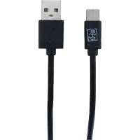 2GO 795782, 1 m, USB B, USB C, USB 3.2 Gen 1 (3.1 Gen 1), Schwarz