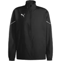 Puma Herren Trainingsjacken teamRISE Sideline Jacket 657326-03 XL - Black-White - XL