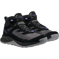 Keen Outdoorschuh "HIGHTRAIL MID POLAR", Damen, Gr. 37, Synthetik, lila (schwarz, aster lila), Leder, Synthetik, Schuhe Outdoorschuh, gefüttert, wasserdicht