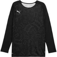 Puma Teamjaws Graphic Ls Shooting Hemd Schwarz F01 || Größe L