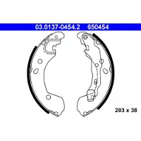 Ate Bremsbackensatz 03013704542 für NISSAN RENAULT