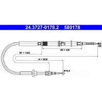 Ate Seilzug, Feststellbremse 24.3727-0178.2