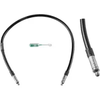 TRW Varioflex-Bremsleitungen 51CM STAHLFLEX SCHWARZ