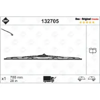 SWF Wischblatt Truck 132705, 700mm, Vorne, 1 Stück
