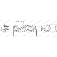 Monroe Fahrwerksfeder SPRINGS SP3254