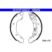 Ate Bremsbackensatz 03013704322 für PIAGGIO FIAT PEUGEOT