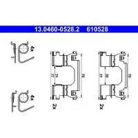 Ate Zubehörsatz, Scheibenbremsbelag 13046005282 für NISSAN RENAULT