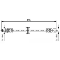 Bosch Bremsschlauch 1987476444 für BMW