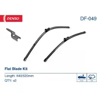 Denso Wischblatt Flat Blades DF-049, 640/520mm, Vorne, 2 Stück