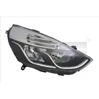 TYC Scheinwerfer links für Renault Clio IV 2012-2016, elektrisch, H7, chrom
