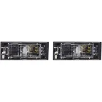 VAN WEZEL Kennzeichenleuchte 4377920 beidseitig für OPEL MERCEDES-BENZ NISSAN RENAULT