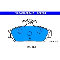 Ate Bremsbelagsatz, Scheibenbremse 13046028042 für MG ROVER