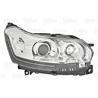 Valeo Scheinwerfer Links für CITROËN C5 III Kombi (RW) 046878