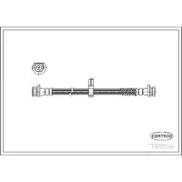CORTECO Bremsschlauch 19032280 Hinterachse für LAND ROVER