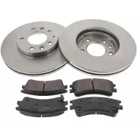 MAPCO Bremsensatz, Scheibenbremse 47556 Vorderachse belüftet 283mm 25mm für MAZDA