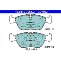 Ate Bremsbelagsatz 13.0470-7053.2, Vorne, Keramik