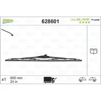 Valeo Wischblatt 600 mm IAM-Expertise passend für u.a. RENAULT TRUCKS