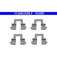 Ate Zubehörsatz, Scheibenbremsbelag 13046002592 für VAG