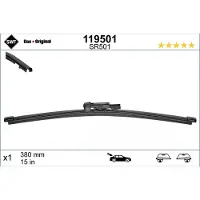 SWF DAS ORIGINAL Heckscheibenwischer Stück Hinten für LAND ROVER Range Rover Sport (L494) Flach 380mm