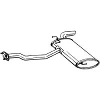 Bosal Endschalldämpfer 165107 für HYUNDAI