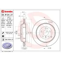 Brembo Bremsscheibe 09r12421 330mm 22mm für MERCEDES-BENZ