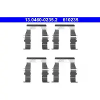 Ate Zubehörsatz, Scheibenbremsbelag 13046002352 für MITSUBISHI