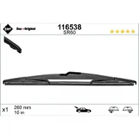 SWF DAS ORIGINAL Heckscheibenwischer Stück Hinten für RENAULT Captur II 260mm