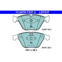 Ate Bremsbelagsatz, Scheibenbremse 13047072372 für BMW