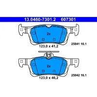 Ate Bremsbelagsatz, Scheibenbremse 13046073012 für PEUGEOT
