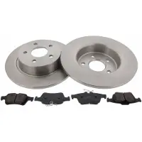MAPCO Bremsensatz, Scheibenbremse 47822 Hinterachse voll 280mm 16,6mm für PEUGEOT FORD VAUXHALL VOLVO GENERAL MOTORS MAZDA