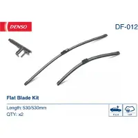 Denso Wischblatt DF DF-012, 530mm, Vorne, 2 Stück
