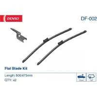 Denso Flat Scheibenwischer Vorne für VW GOLF VI (5K1) Rahmenlos