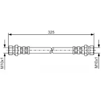 Bosch Bremsschlauch 1987476177 für KIA