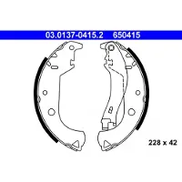 Ate Bremsbackensatz 03013704152 für FIAT