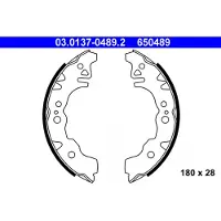Ate Bremsbackensatz 03013704892 für DAIHATSU