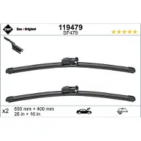 Valeo Wischblatt vorne Flachbalkenwischblatt 650 mm mit Spoiler SWF für u.a. LEXUS NX