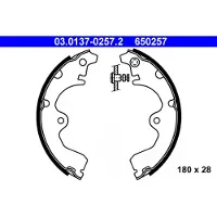 Ate Bremsbackensatz 03013702572 für TOYOTA