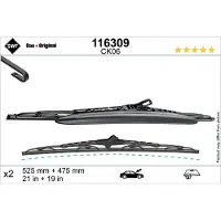Valeo Wischblatt vorne Bügelwischblatt 525 mm mit Spoiler SWF für u.a. VW GOLF