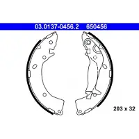 Ate Bremsbackensatz 03013704562 für HYUNDAI