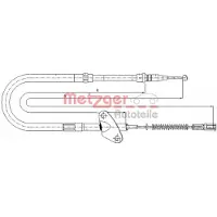 METZGER Seilzug, Feststellbremse 109871 hinten rechts für MERCEDES-BENZ