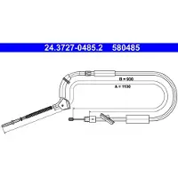 Ate Seilzug, Feststellbremse 24372704852 für MERCEDES-BENZ
